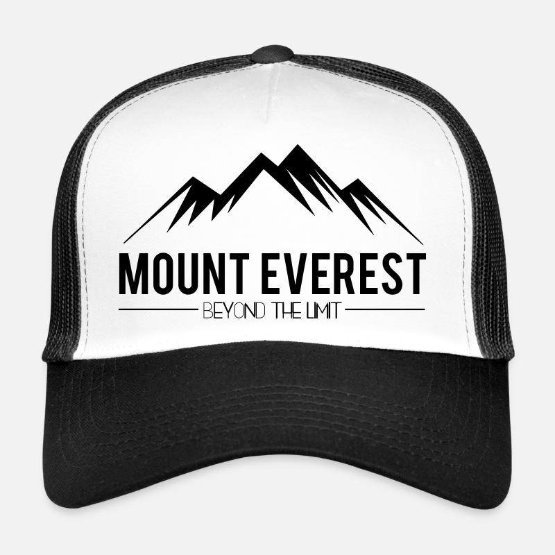 Mount Everest Beyond the Limit - Trucker Cap - white/black