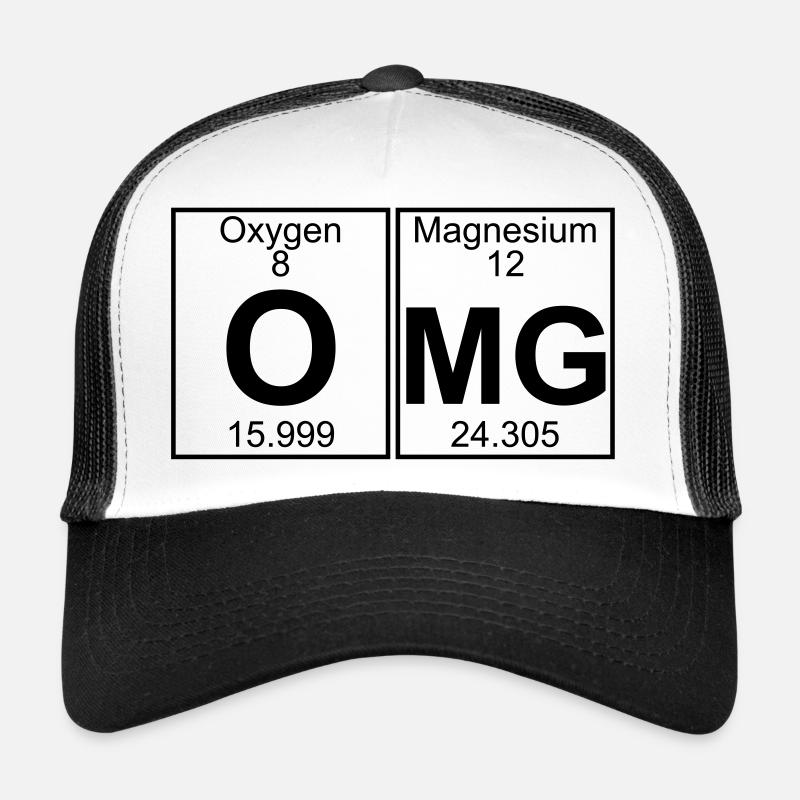 O-Mg (omg) - Full Trucker Cap