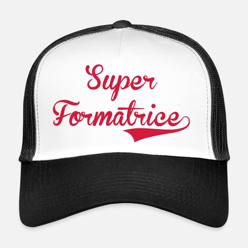 Formateur / Formatrice / Formation / Education - Trucker Cap - white/black