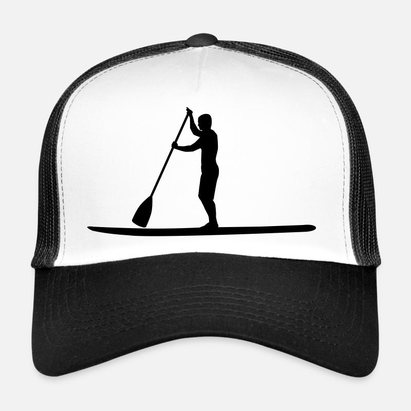 SUP Rider - Trucker Cap - Weiß/Schwarz