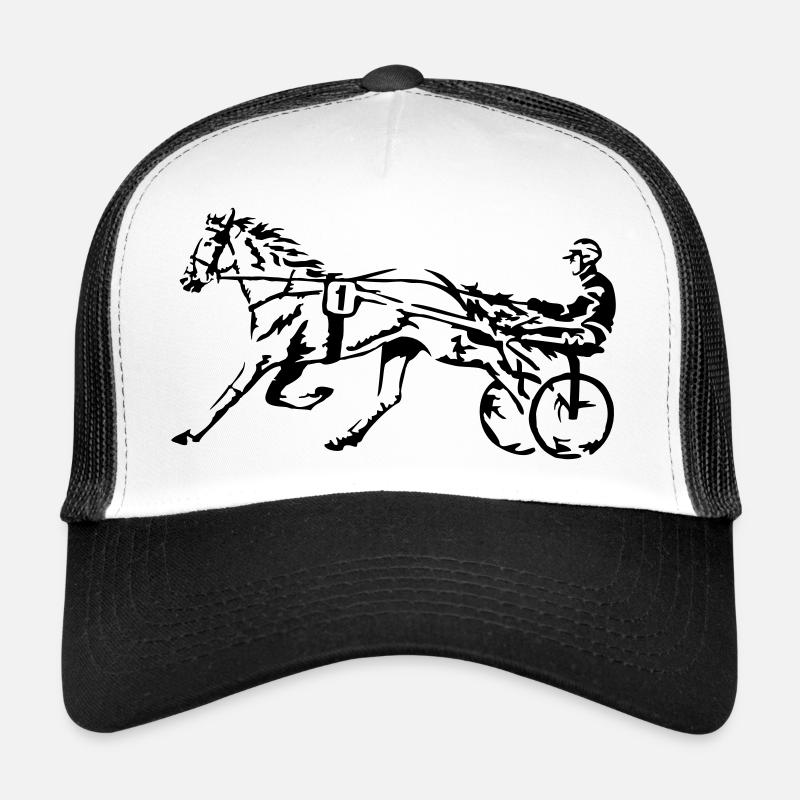 horse racing Trucker Cap