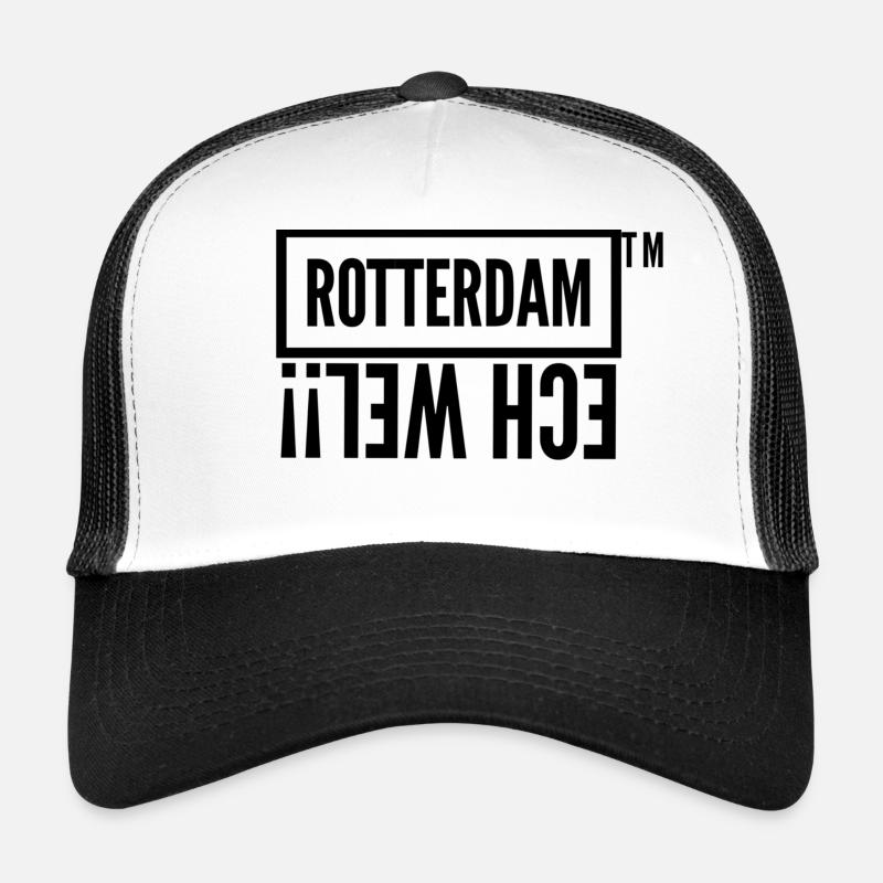 Abstract geometric pattern in earth tones Trucker Cap