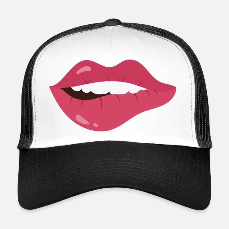 Lèvres Casquette trucker 