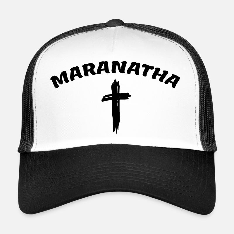 Maranatha Jesus arrive bientôt! Idée cadeau cadeau Casquette trucker 