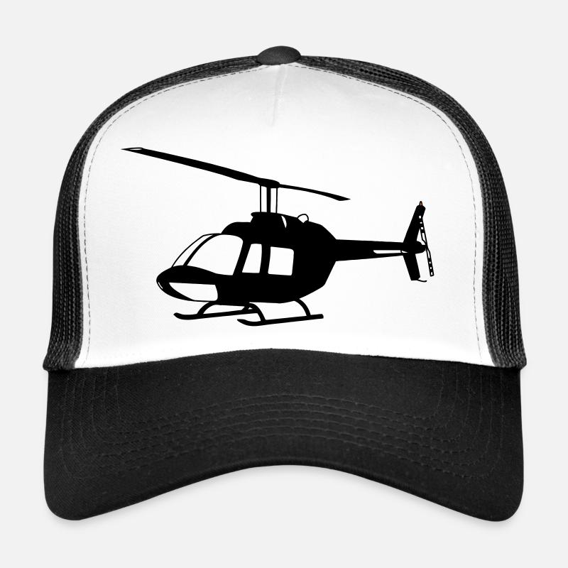 bell jet janger Hubschrauber Helikopter Helicopter Trucker Cap