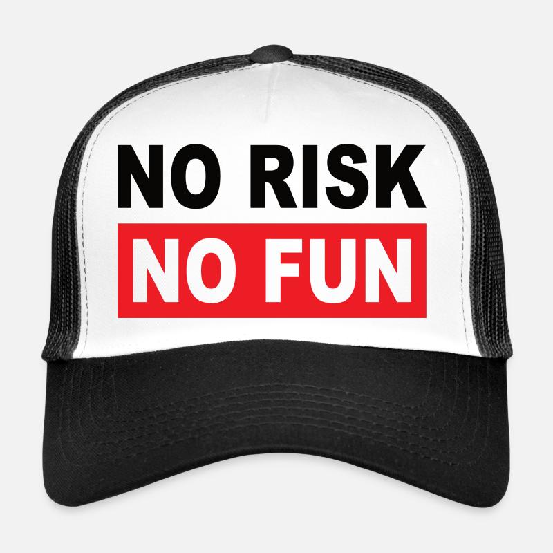 AUCUN RISQUE PAS DE PLAISIR Casquette trucker 