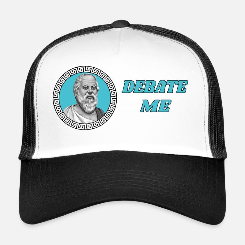 Socrate - débats-moi Casquette trucker 
