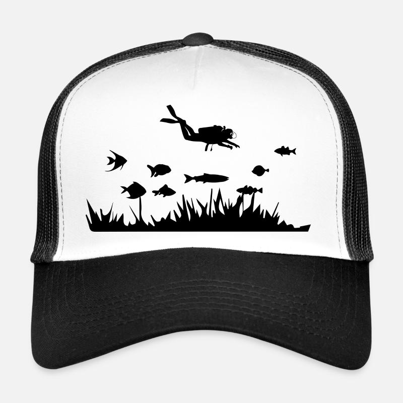 Diving Dive tauchen Trucker Cap
