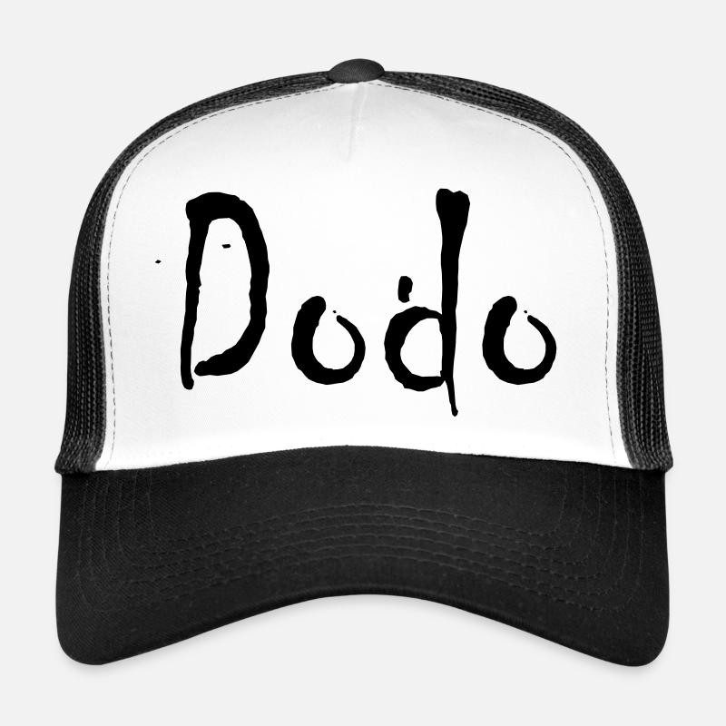dodo - Trucker Cap - Weiß/Schwarz