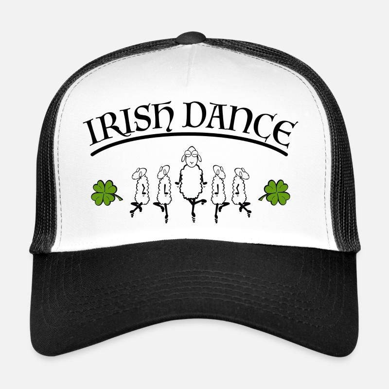Irish Dance - Trucker Cap - Weiß/Schwarz