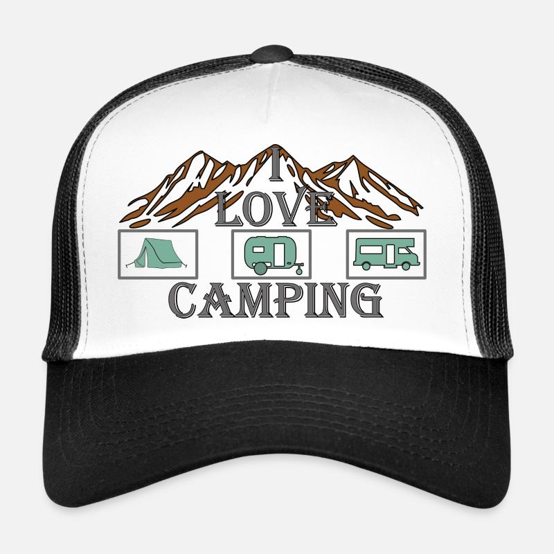 Camping Trucker Cap