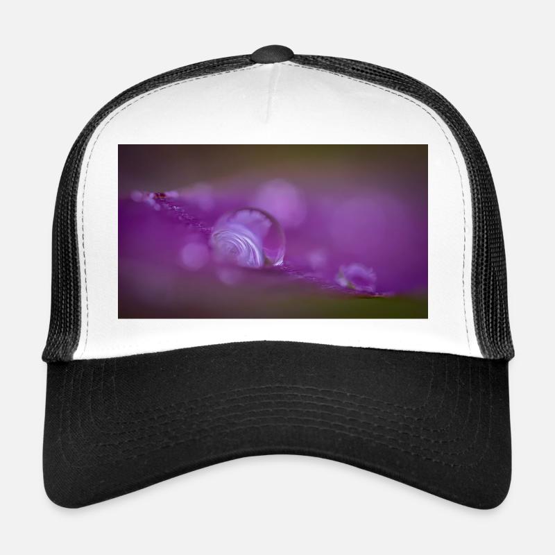 Tropfen - Trucker Cap - Weiß/Schwarz