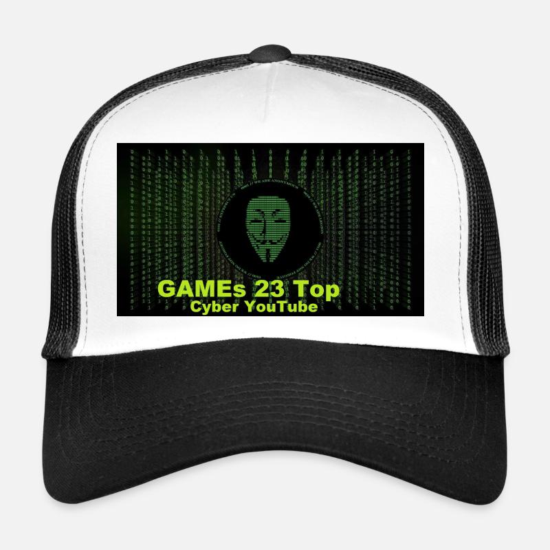 hackerGame Casquette trucker 