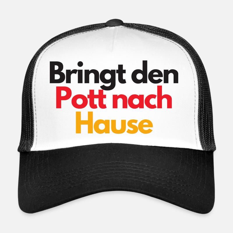 Fußballspruch Germany Deutschland WM Trucker Cap