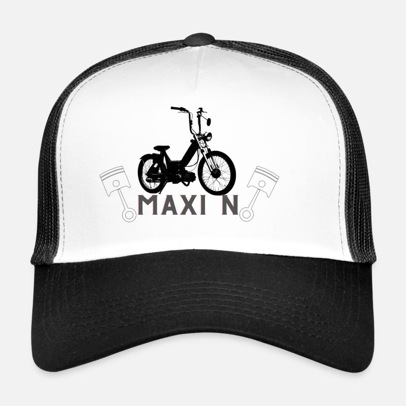 Puch maxi N - Trucker Cap - white/black