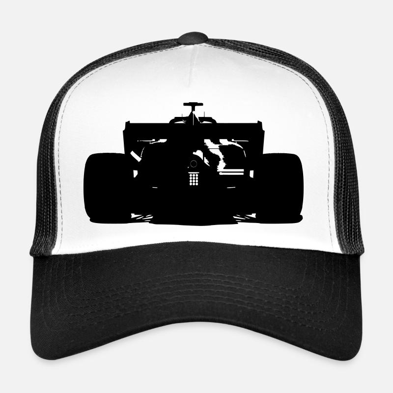 Forme de voiture (noir/blanc) Casquette trucker 