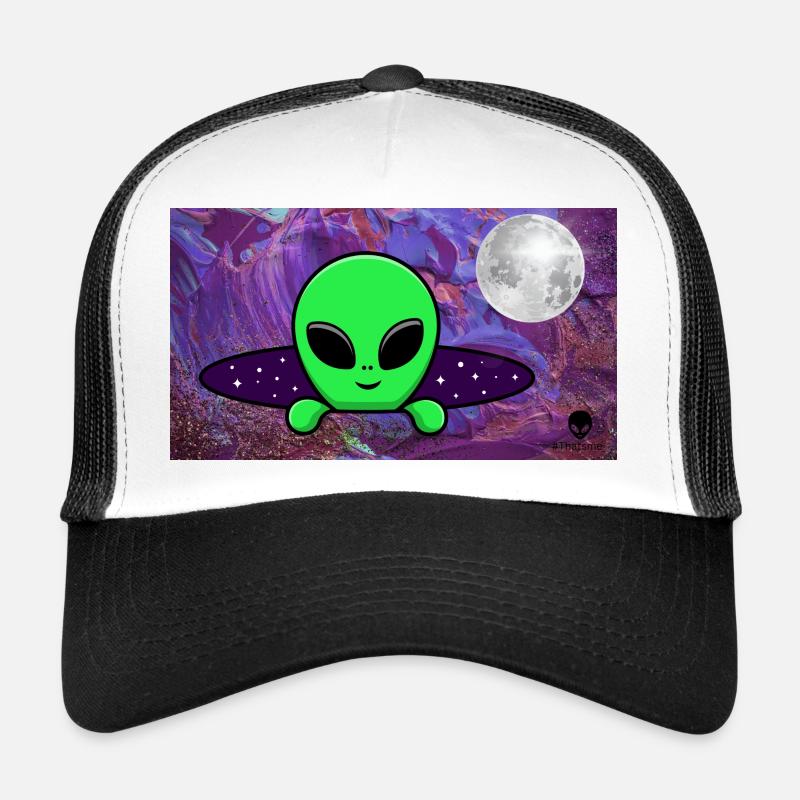 Alien Weltraum Trucker Cap