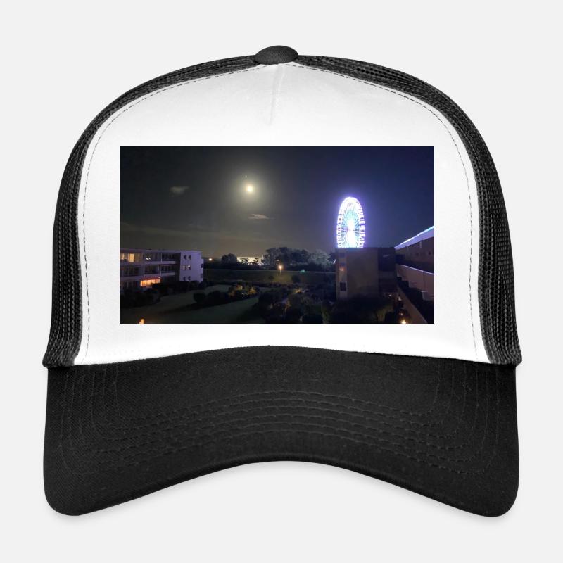 Grande roue grömitz la nuit Casquette trucker 
