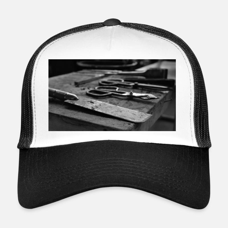 Tool for glass blowing Trucker Cap
