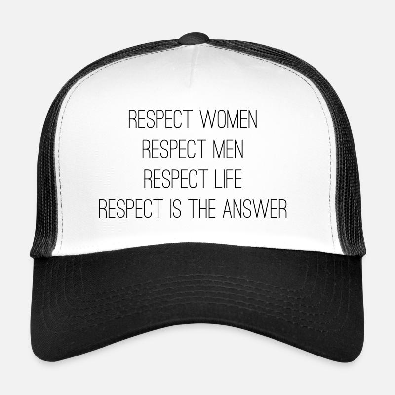 Respect Casquette trucker 