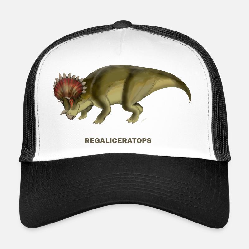 LICORICERATOPS - Casquette trucker  - blanc/noir
