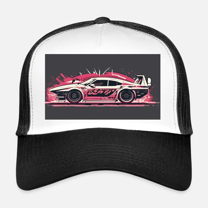 Splash Racecar Trucker Cap
