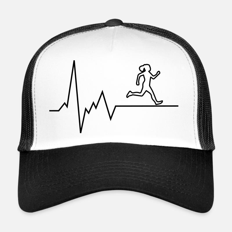 Coureur de battements de cœur Casquette trucker 