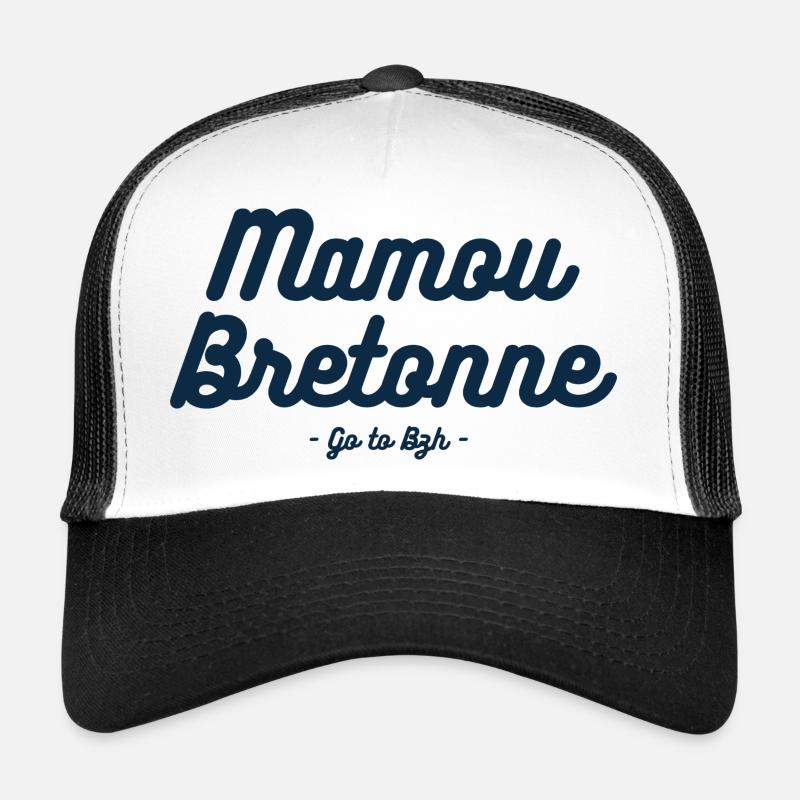mamou bretonne bleu Casquette trucker 