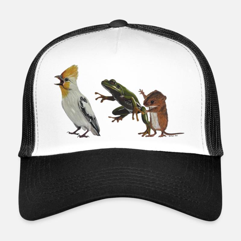 Die Polonaise oder Vogel, Frosch und Maus Trucker Cap