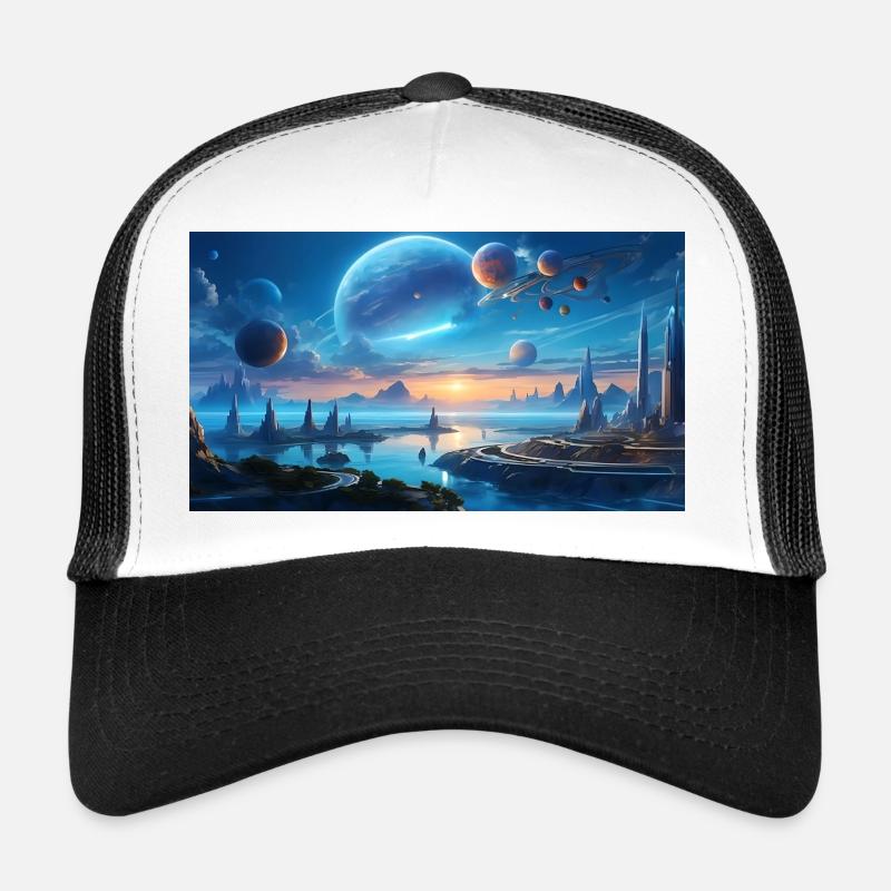 monde lointain Casquette trucker 