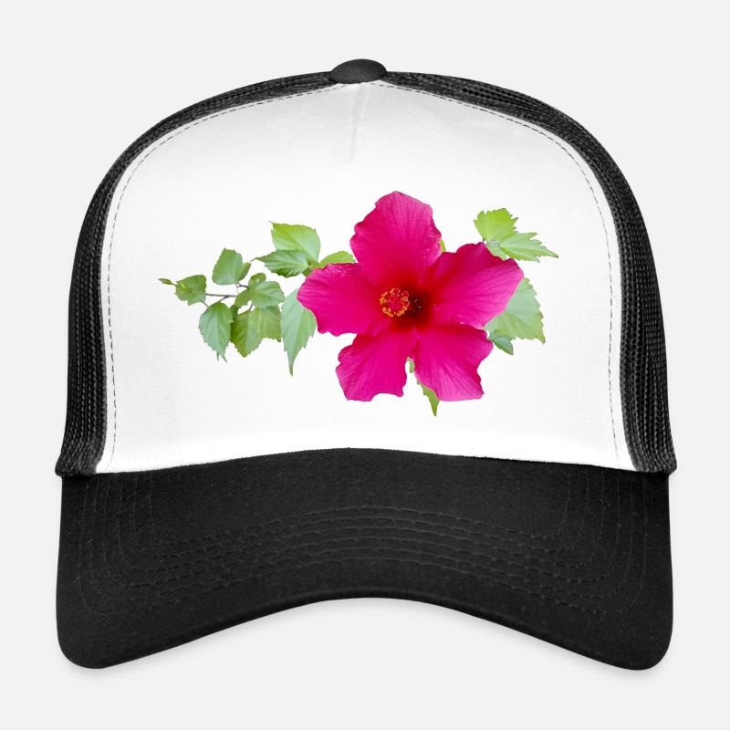 Hibiscus de Chine – Fleurs exotiques Casquette trucker 