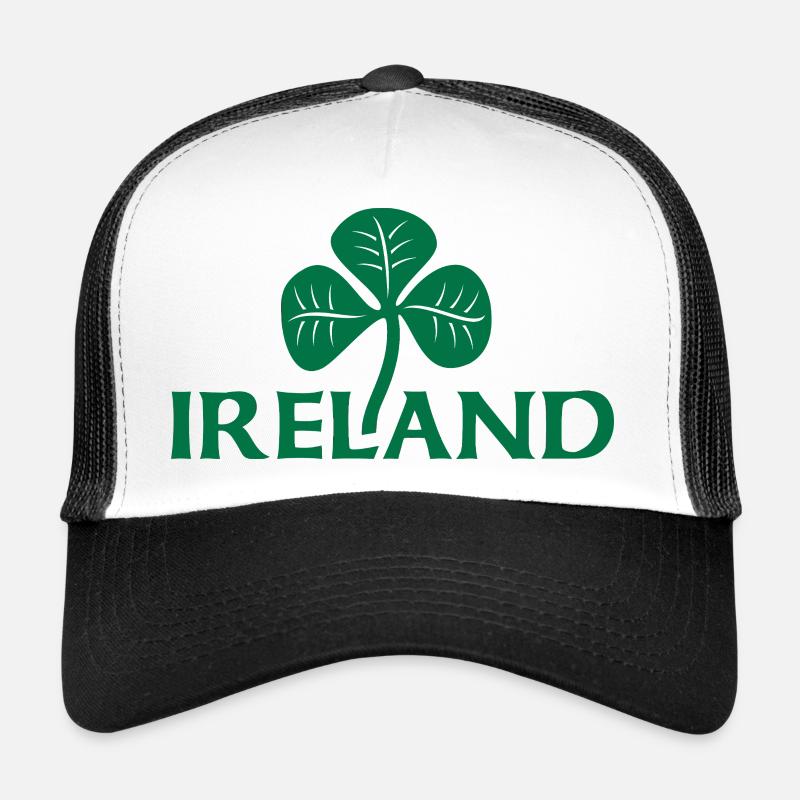 Irland und Kleeblatt Trucker Cap