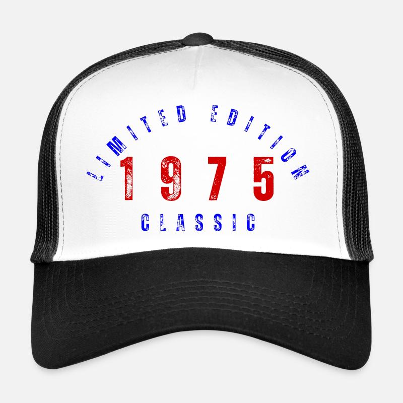 1975 Limited Edition - Trucker Cap - Weiß/Schwarz