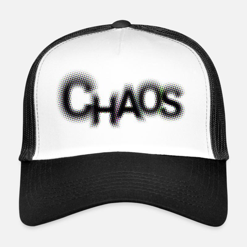 Lettrage néon groovy de Chad Casquette trucker 