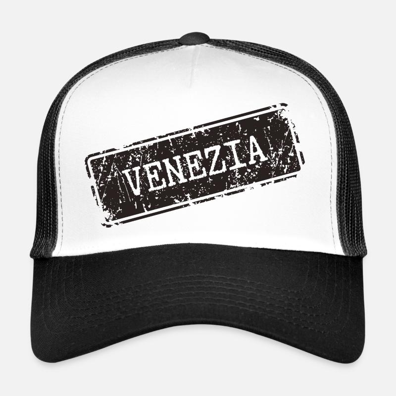 Venezia City Map Design Trucker Cap