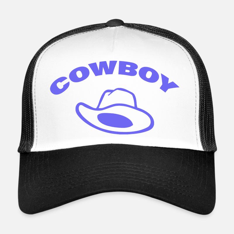 Cow-boy Casquette trucker 