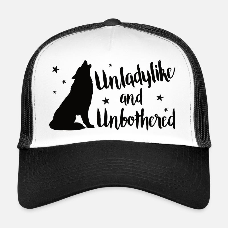 Unladylike and Unbothered Trucker Cap