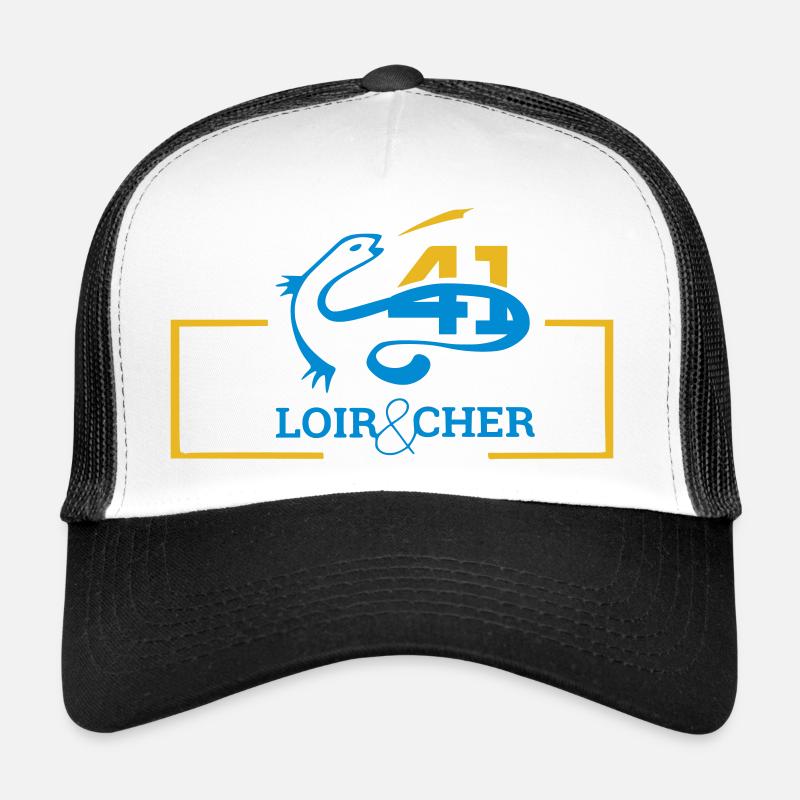 Salamandre Bleu 41 LoirCher Logo Casquette trucker 