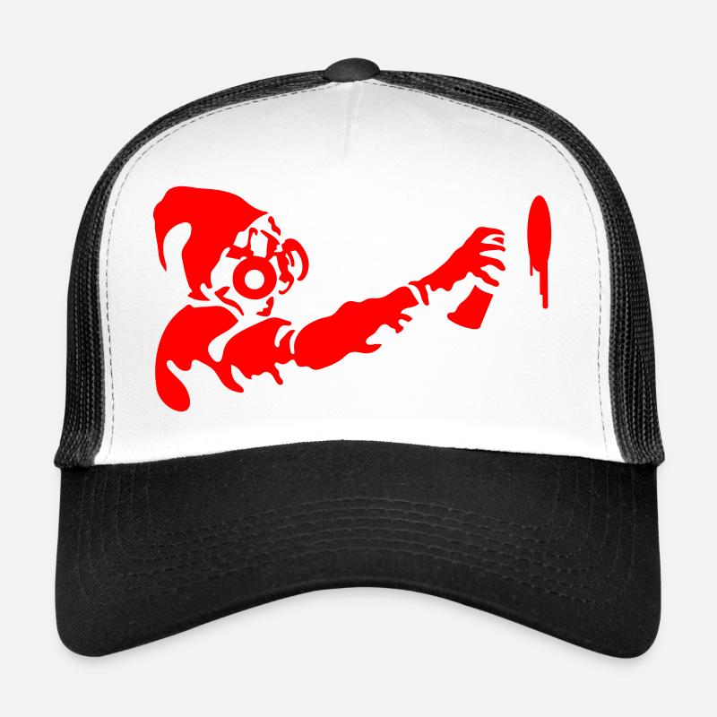 Graffiti Stencil Trucker Cap
