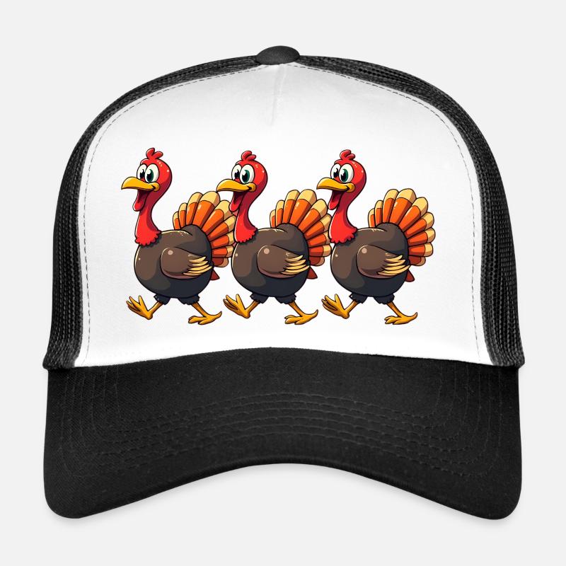 Bébé dinde de Thanksgiving Casquette trucker 