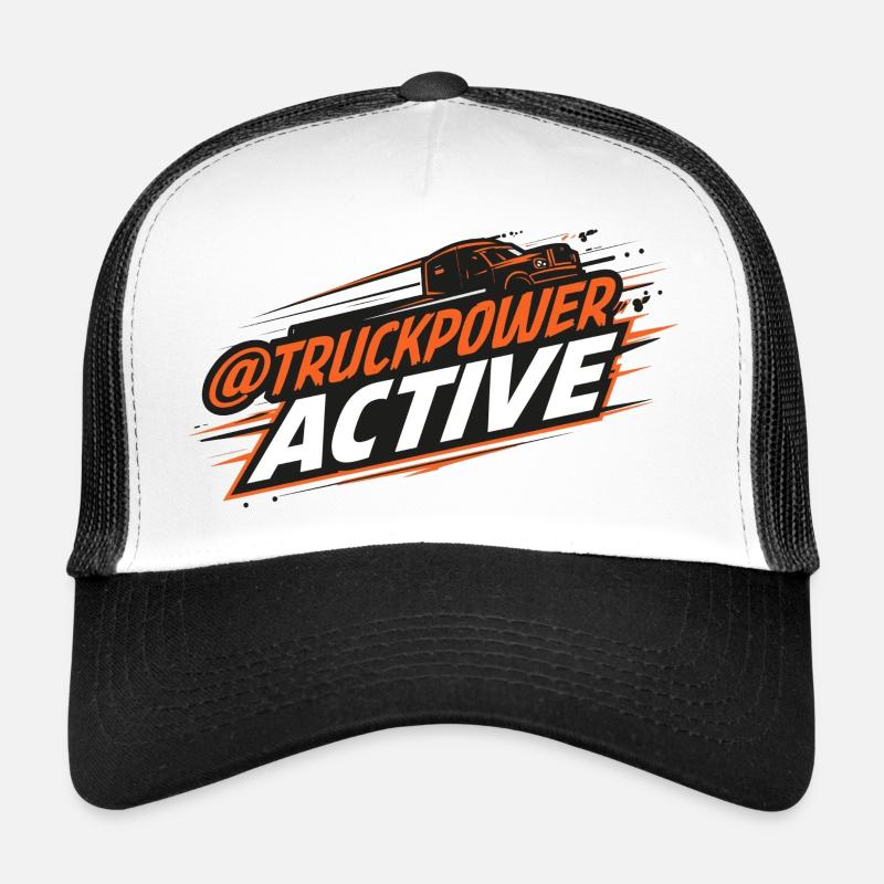 Logo de conduite active TruckPower Casquette trucker 