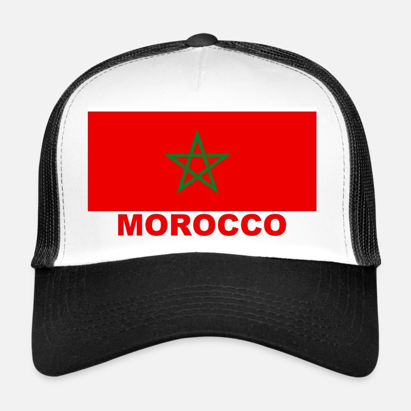 Maillot du Maroc Casquette trucker 
