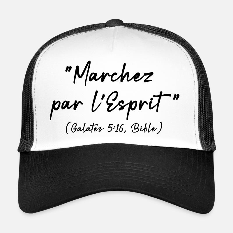 Message from the Bible, Galatians 5:16 Trucker Cap