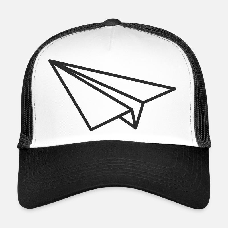 Avion en papier Casquette trucker 