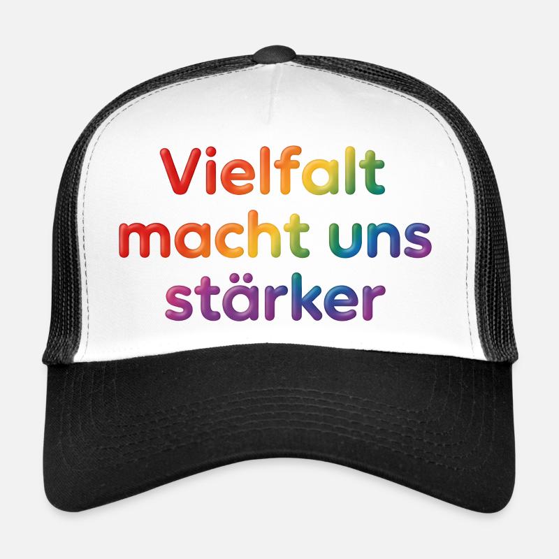Diversity makes us stronger – unique together Trucker Cap