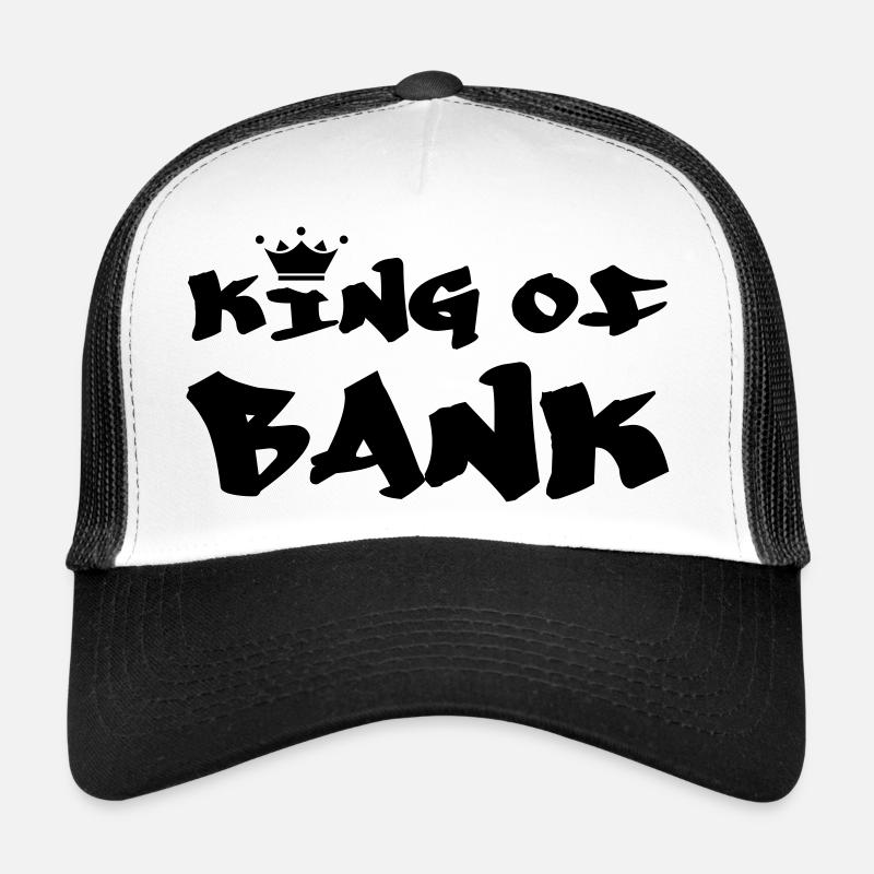 Le roi de la banque Casquette trucker 