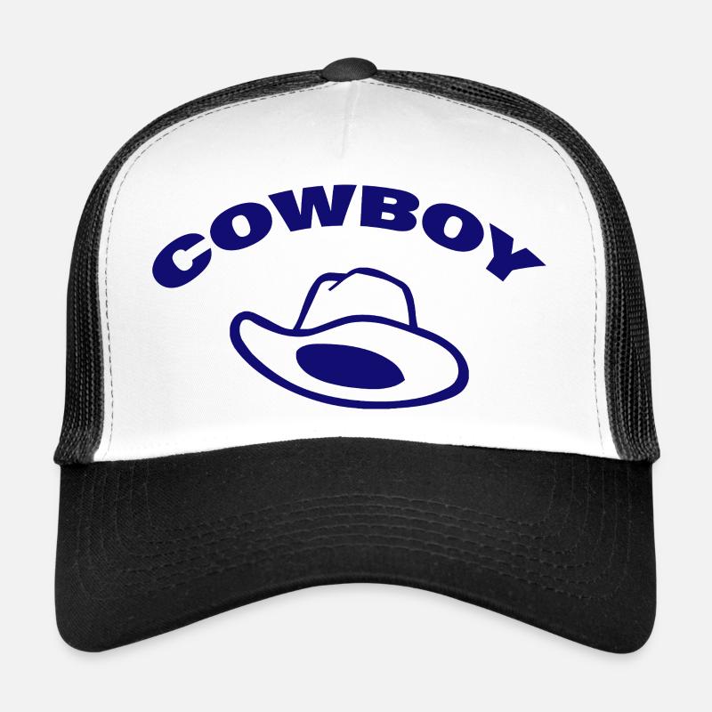 Cow-boy Casquette trucker 