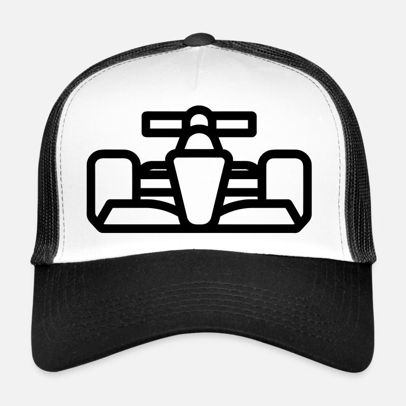Race Car Trucker Cap