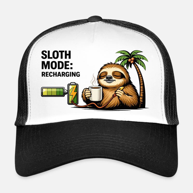 Trägheitsmodus Aufladen von Kaffee Trucker Cap