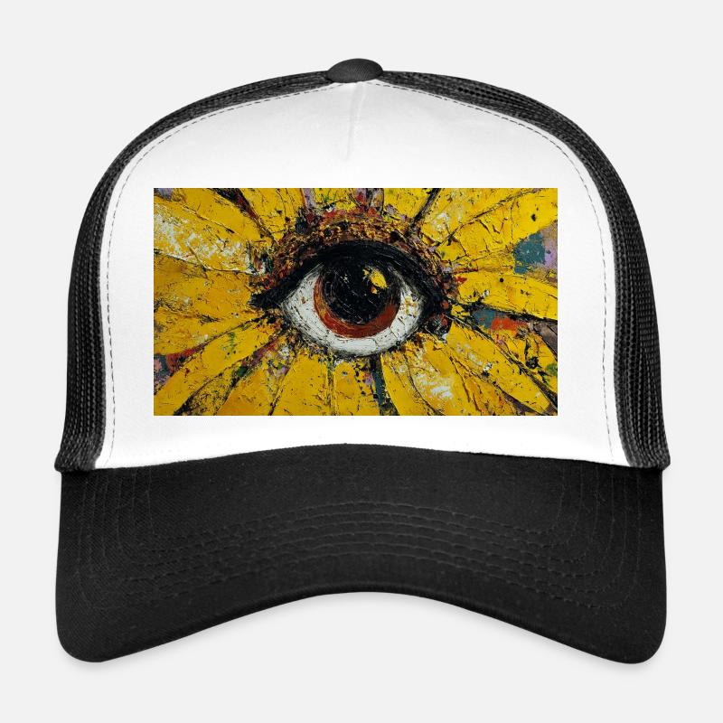 Sonnenblume - Sonnenauge Malerei Trucker Cap
